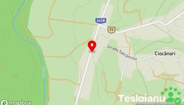 hartă a Curățătorie auto Mecanic auto, Spălătorie auto în Comuna Măciuca