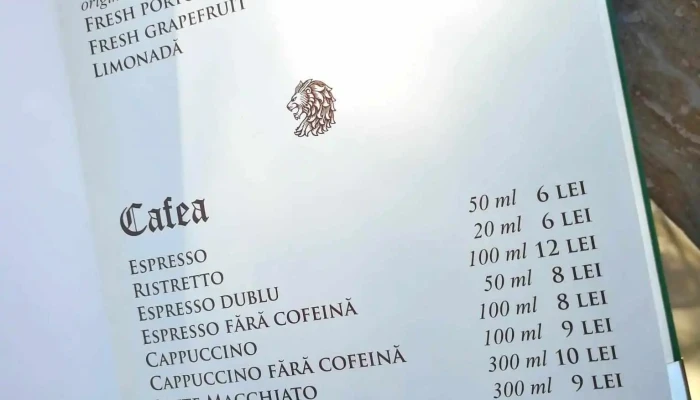 Curtea Leilor Events Catering Meniu - Orăștie