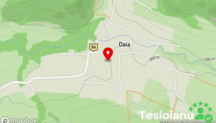 hartă a Daia  în Daia