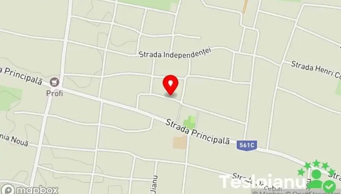 hartă a Daneți  în Daneți