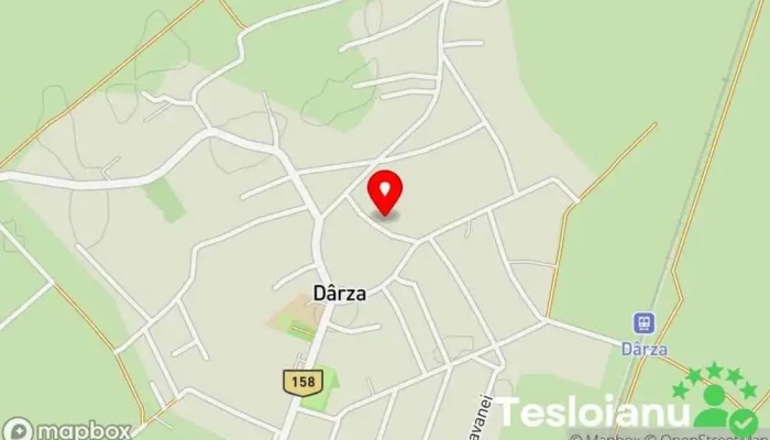 hartă a Dârza  în Dârza