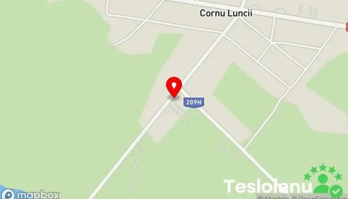 hartă a Dim Turcanu Spalatorie Auto Spălătorie auto în Cornu Luncii