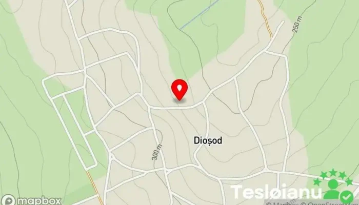 hartă a Dioșod  în Dioșod