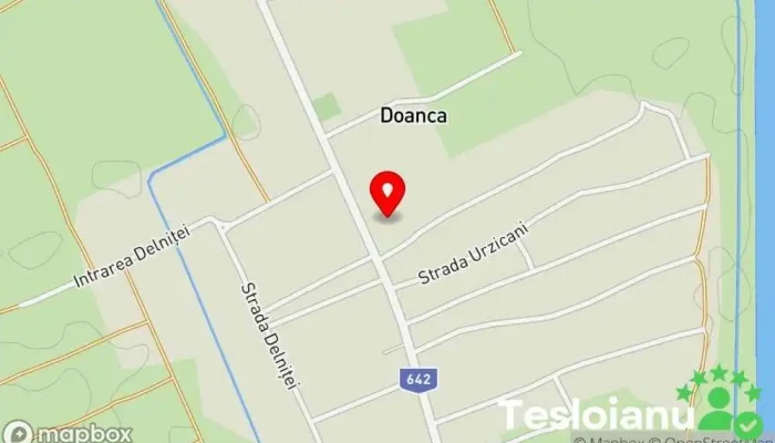 hartă a Doanca  în Doanca