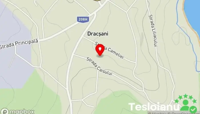 hartă a Dracșani  în Dracșani