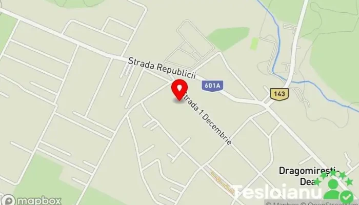 hartă a Dragomirești-Deal  în Dragomirești-Deal