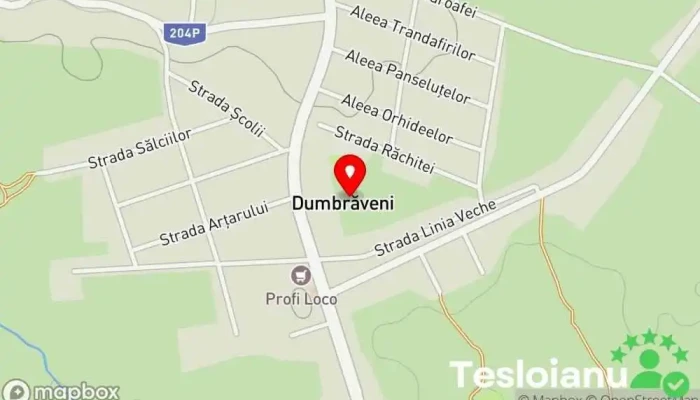 hartă a Dumbrăveni  în Dumbrăveni