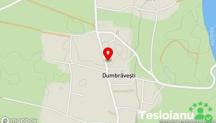 hartă a Dumbrăvești  în Dumbrăvești