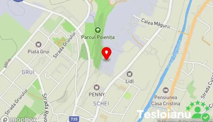 hartă a Edilul C.G.A. S.A. Sediul social în Câmpulung