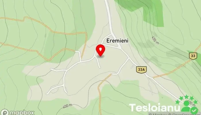 hartă a Eremieni  în Eremieni