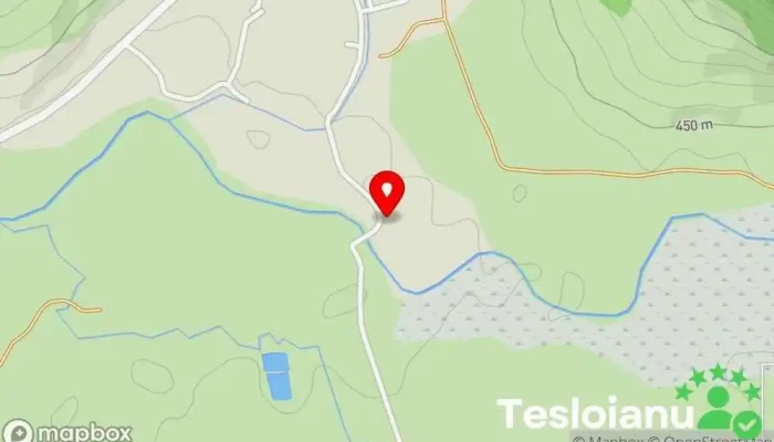 hartă a Ferma de la Casva Bed & Breakfast în Cașva