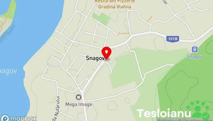 hartă a Fundația Snagov (Muzeu, Patrimoniu Cultural şi Natural, Evenimente, ateliere etc.) Muzeu cultural, Centru de informare turistică în Snagov