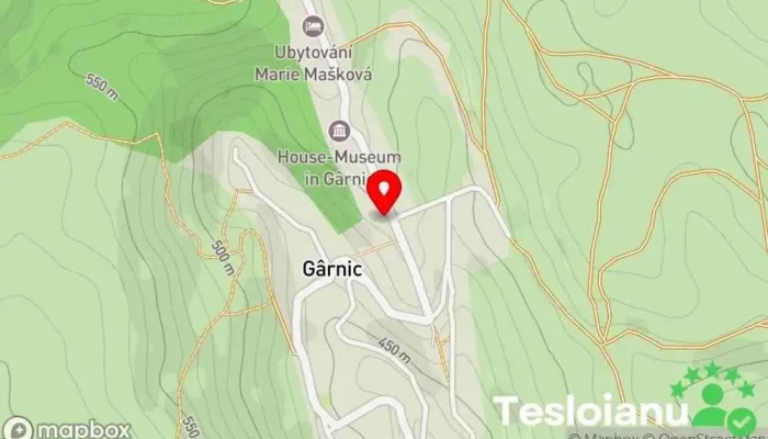 hartă a Gârnic  în Gârnic