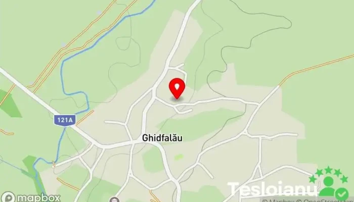 hartă a Ghidfalău  în Ghidfalău