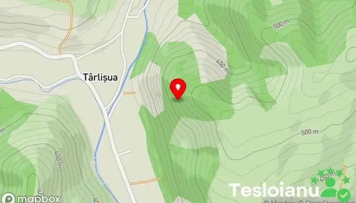 hartă a GHIŞEUL EXTERIOR TÂRLIŞUA  în Com. Târlisua, Bistrita-Nasaud, 427330