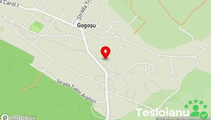 hartă a Gogoșu  în Gogoșu