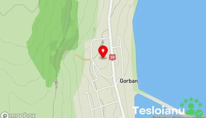 hartă a Gorban iasi Parc în Gorban