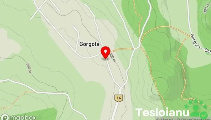 hartă a Gorgota  în Gorgota
