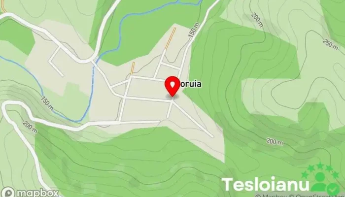 hartă a Goruia  în Goruia
