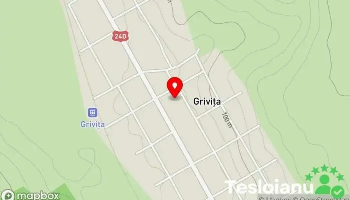 hartă a Grivița  în Grivița