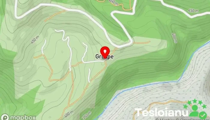 hartă a Groape  în Groape