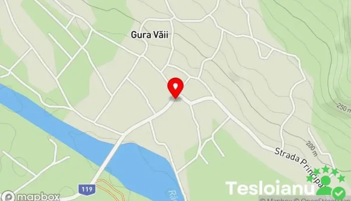 hartă a Gura Văii  în Gura Văii