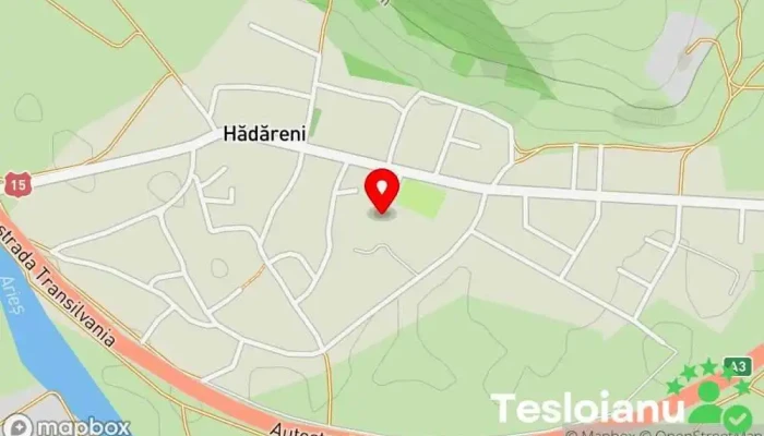 hartă a Hădăreni  în Hădăreni