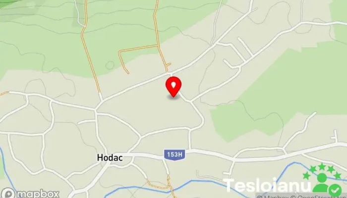 hartă a Hodac  în Hodac