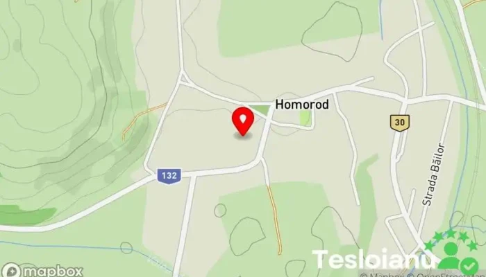 hartă a Homorod  în Homorod