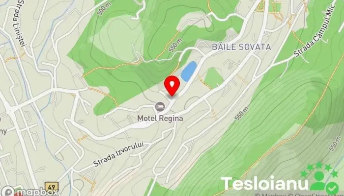 hartă a Hotel Lacul Ursu Hotel în Sovata