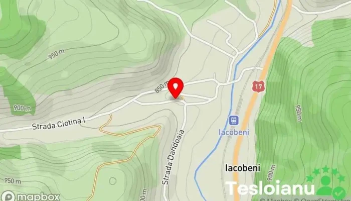 hartă a Iacobeni  în Iacobeni
