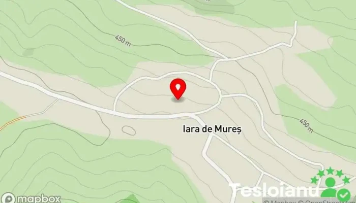 hartă a Iara de Mureş  în Iara de Mureş