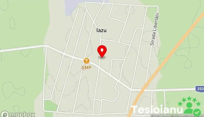 hartă a Iazu  în Iazu