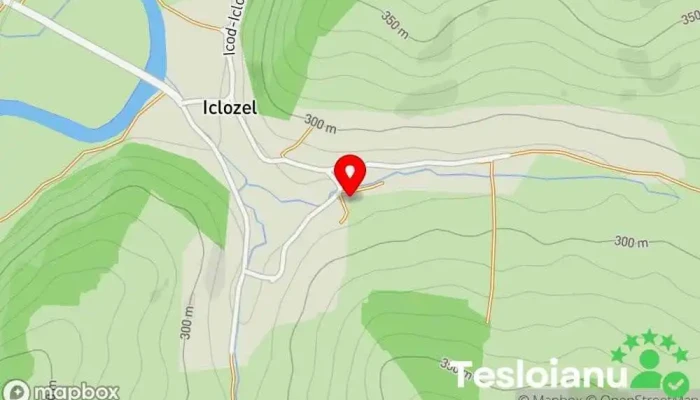 hartă a Iclozel  în Iclozel