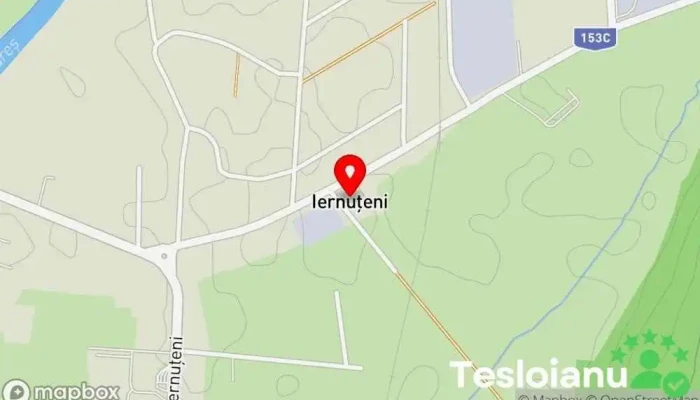 hartă a Iernuțeni  în Iernuțeni