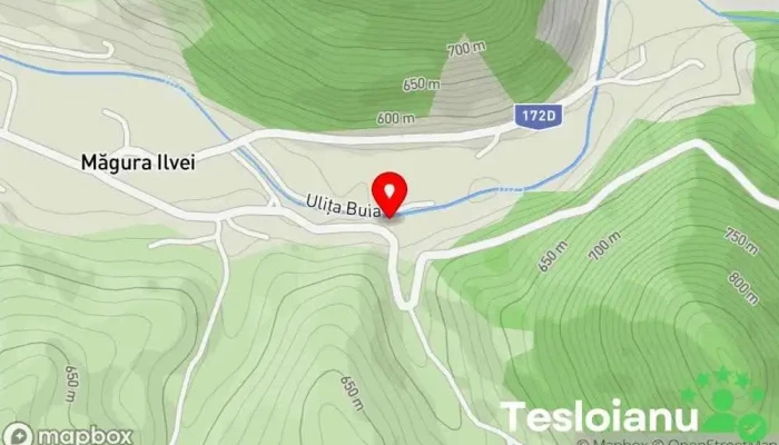 hartă a Ilva Râu în 