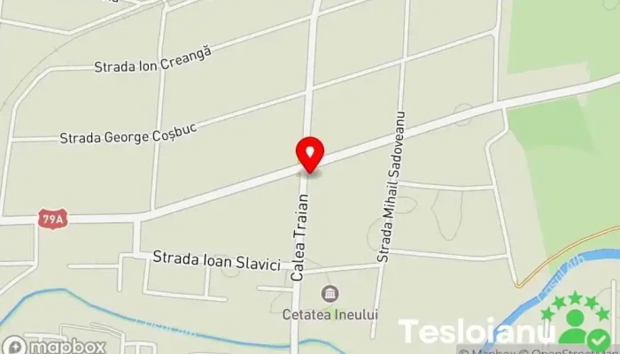 hartă a Ineu  în Ineu