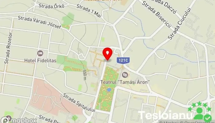 hartă a Instituția Prefectului județul Covasna Biroul administrației districtuale în Sfântu Gheorghe