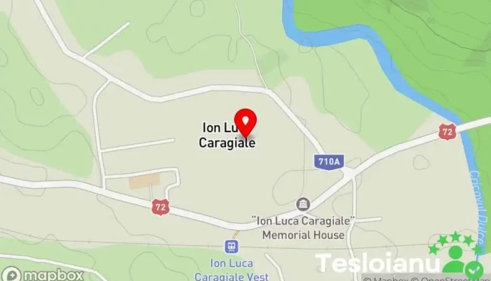 hartă a Ion Luca Caragiale  în Ion Luca Caragiale
