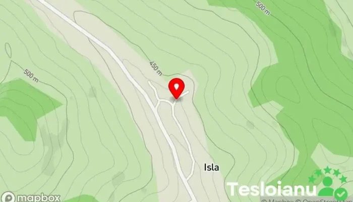 hartă a Isla  în Isla