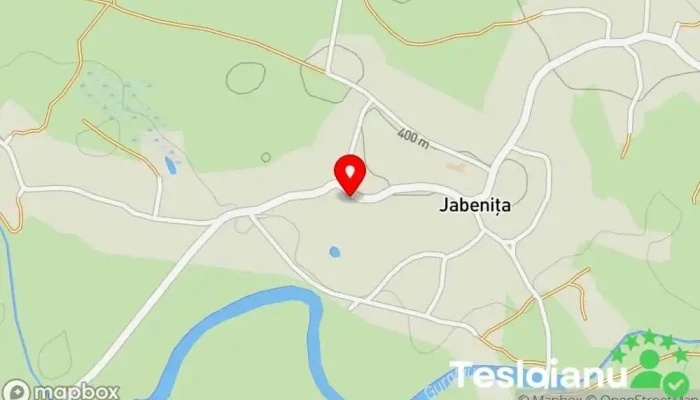 hartă a Jabeniţa  în Jabeniţa