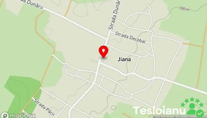 hartă a Jiana  în Jiana