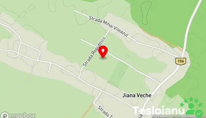 hartă a Jiana Veche  în Jiana Veche