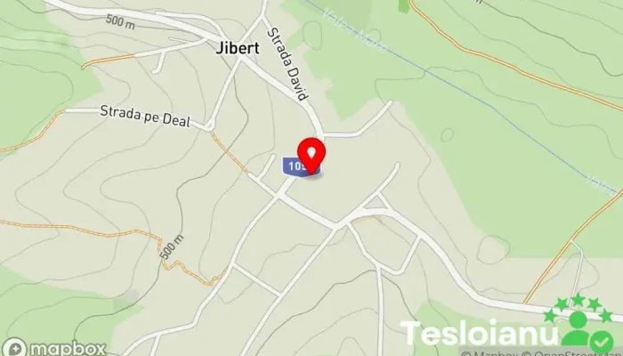 hartă a Jibert  în Jibert
