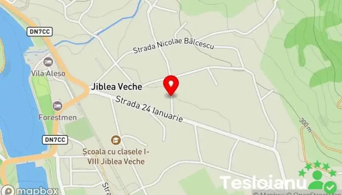 hartă a Jiblea Veche  în Jiblea Veche