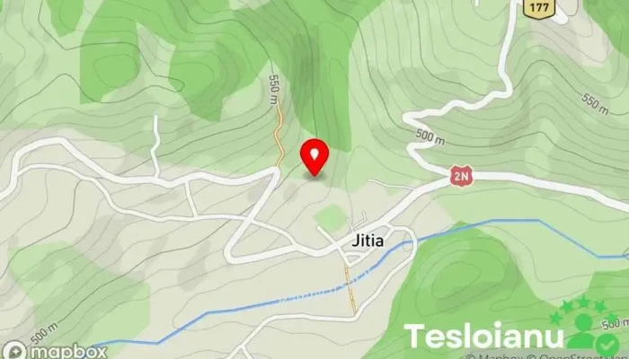 hartă a Jitia  în Jitia