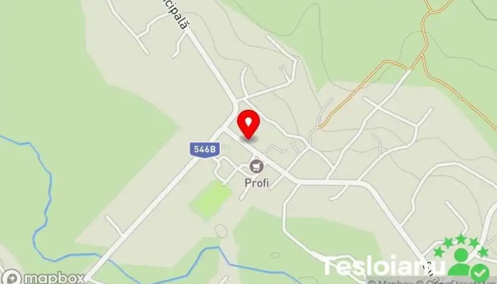 hartă a La doi paşi Alimentară, Piață în Potcoava