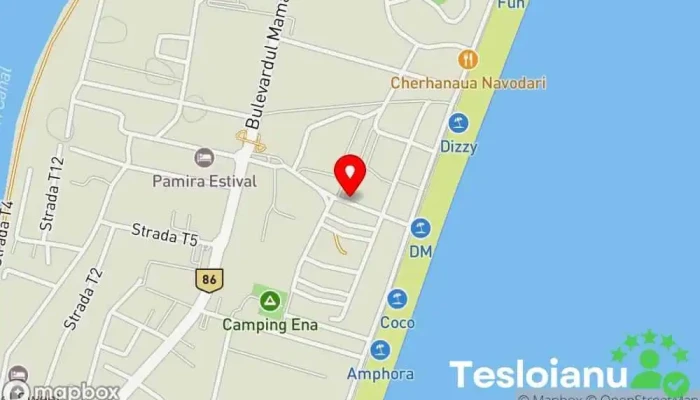 hartă a La Hamsie Restaurant în Mamaia-Sat