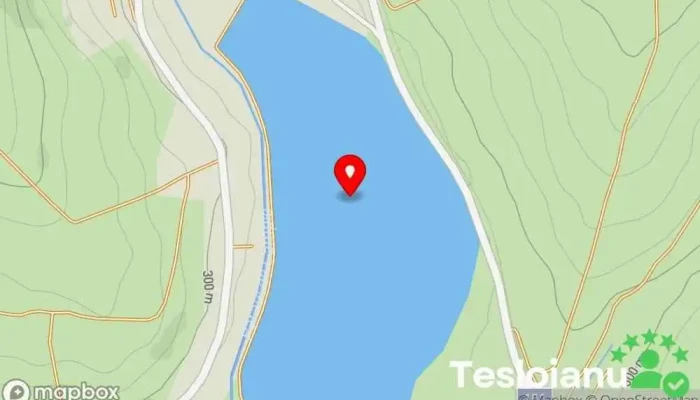 hartă a Lac Tăureni Lac de pescuit în Tăureni