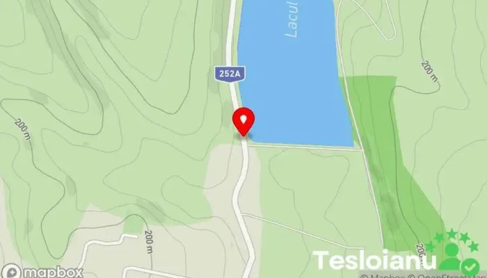 hartă a Lacul Horgesti Producător, Lac de pescuit, Centru de recreere în Horgești